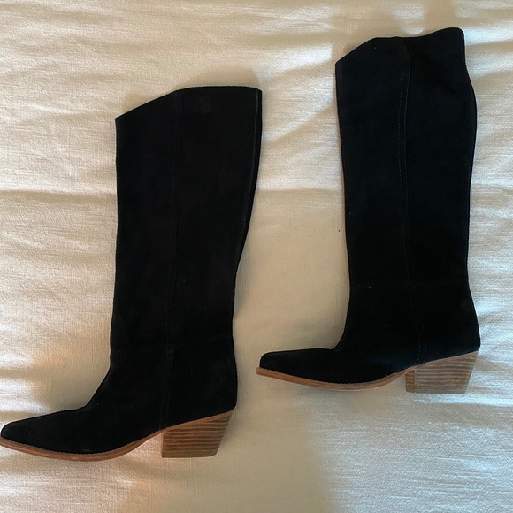 Free People Black Heeled Boots - Picture 7 of 10